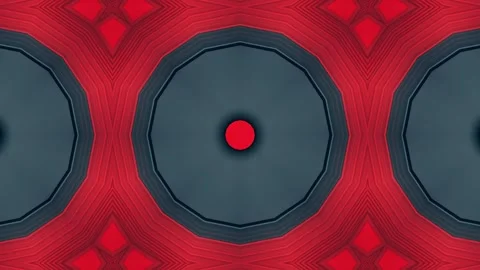 A geometric pattern featuring star shapes and linear designs in muted colors. 動画素材 292595426