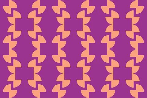 Geometric Pattern Geometric Background Circle Shapes and Designs Orange Colors Stock Illustration