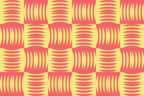 Geometric Pattern Geometric Background Circle Shapes and Designs Orange Colors 스톡 일러스트