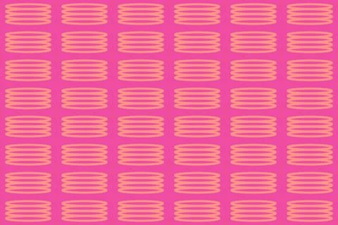 Geometric Pattern Geometric Background Circle Shapes and Designs Orange Colors Illustrazione stock