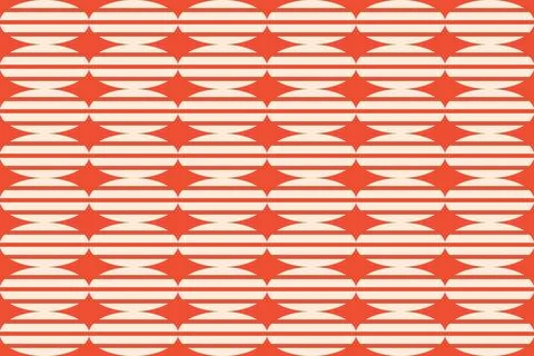 Geometric Pattern Geometric Background Circle Shapes and Designs Orange Colors Stock Illustration