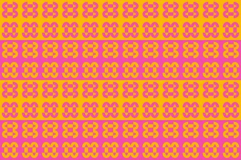 Geometric Pattern Geometric Background Circle Shapes and Designs Orange Colors Illustrazione stock
