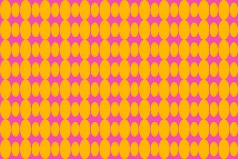 Geometric Pattern Geometric Background Circle Shapes and Designs Orange Colors Stock Illustration
