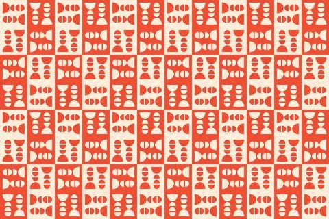 Geometric Pattern Geometric Background Circle Shapes and Designs Orange Colors イラスト素材