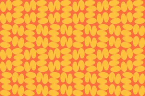 Geometric Pattern Geometric Background Circle Shapes and Designs Orange Colors 库存插图
