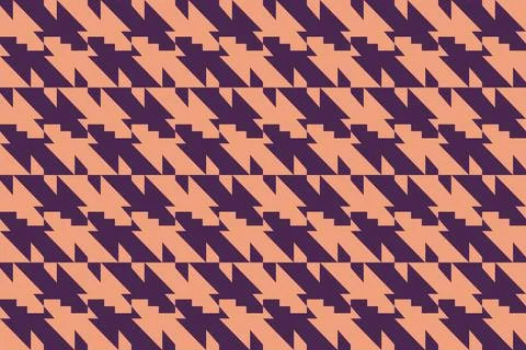 Geometric Pattern Geometric Background Triangle Shapes and Designs Orange Colors Illustrazione stock