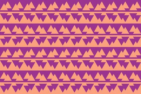 Geometric Pattern Geometric Background Triangle Shapes and Designs Orange Colors Stock Illustration