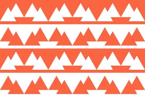 Geometric Pattern Geometric Background Triangle Shapes and Designs Orange Colors Иллюстрация