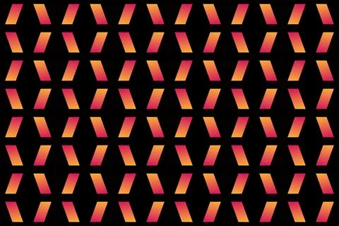 Geometric Pattern Geometric Background Triangle Shapes and Designs Orange Colors Ilustração Stock