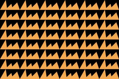 Geometric Pattern Geometric Background Triangle Shapes and Designs Orange Colors Illustrazione stock