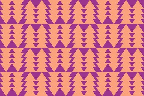 Geometric Pattern Geometric Background Triangle Shapes and Designs Orange Colors Stock Illustration