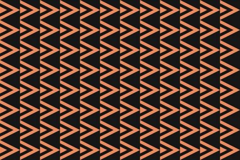Geometric Pattern Geometric Background Triangle Shapes and Designs Orange Colors Stock Illustration