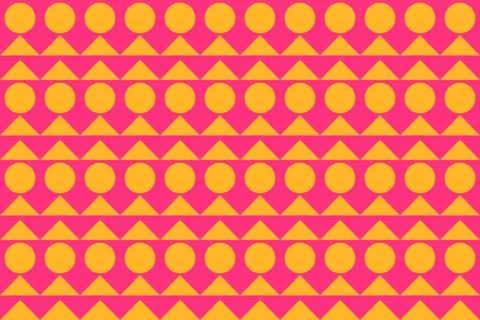 Geometric Pattern Geometric Background Triangle Shapes and Designs Orange Colors 스톡 일러스트