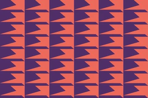 Geometric Pattern Geometric Background Triangle Shapes and Designs Orange Colors イラスト素材