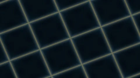Geometric pattern with glowing lines on dark background Stock Footage 340294785