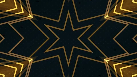 Geometric pattern with gold and dark tones on a textured Stock Footage 340352118
