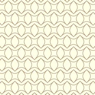 Geometric pattern with a golden color line and shape Stock Illustration