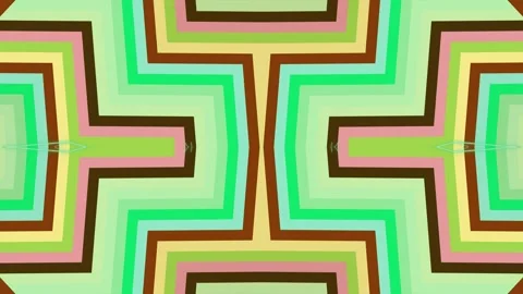 Geometric Pattern with Green and Pink Lines. Stock Footage 329928275