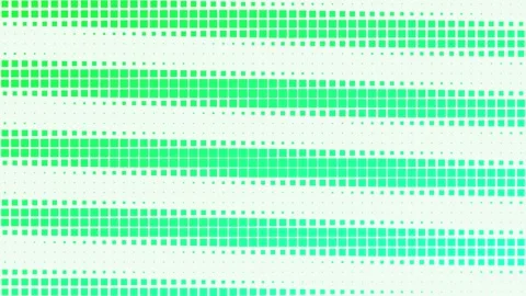 Geometric Pattern with Green Dotted Grid Design on Transparent Background Stock Footage 348718185