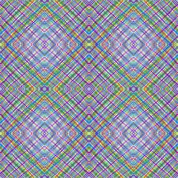 Geometric pattern. Hand drawing watercolor. Intersection strips Stock Illustration