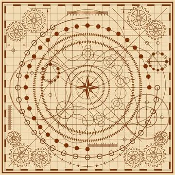 Geometric pattern. Stock Illustration