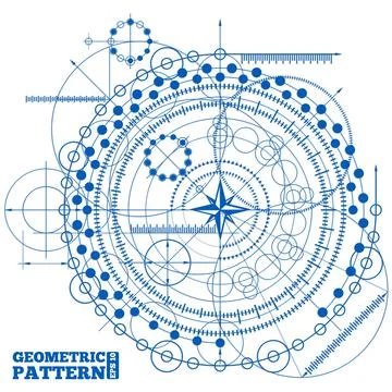 Geometric pattern. Stock Illustration