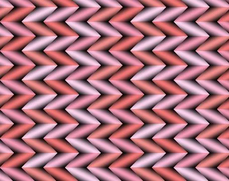 Geometric pattern illustration for decoration in gradient pink colors, backgr Stock Illustration