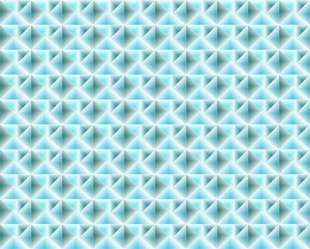 Geometric pattern illustration for decoration in gradient blue color, backgro Stock Illustration