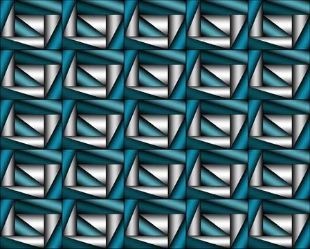 Geometric pattern illustration for decoration in gradient blue and gray color 스톡 일러스트