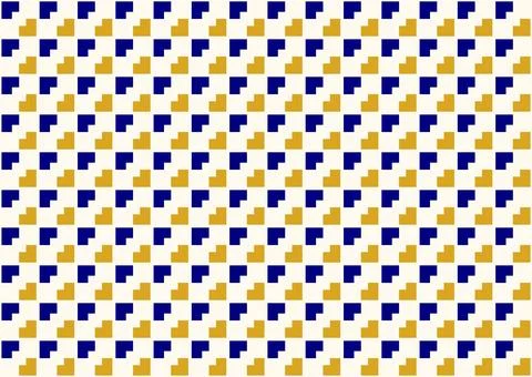 Geometric pattern inspired by the iconic and colorful motifs of Benjarong Illustrazione stock