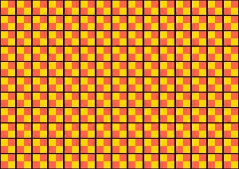 Geometric pattern inspired by the rhythmic, brick-laid architecture Stock Illustration