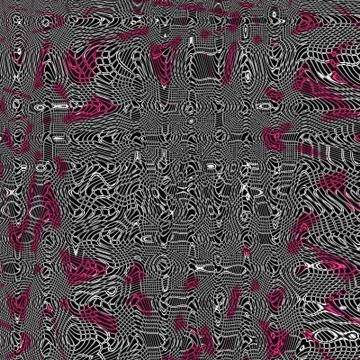 Geometric pattern of intersecting lines on a dark background. Abstract Stock Illustration