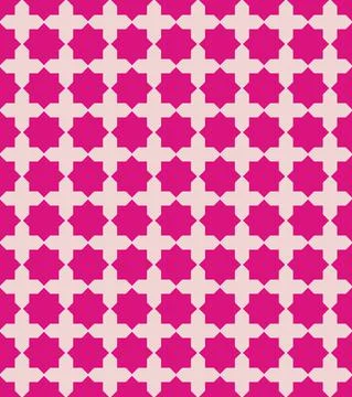 Geometric pattern in islamic style. Stock Illustration