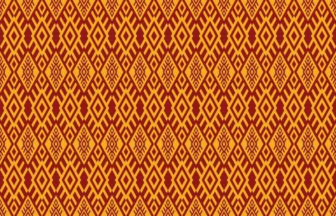 Geometric pattern JPEC background Gold and red with modern graphic design Stock Illustration