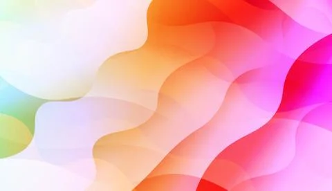 Geometric Pattern With Lines, Wave. Abstract Blurred Gradient Background. For Stock Illustration