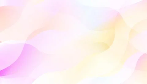 Geometric Pattern With Lines, Wave. Blur Sweet Dreamy Gradient Color Backgrou イラスト素材