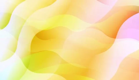 Geometric Pattern With Lines, Wave. Blur Sweet Dreamy Gradient Color Backgrou イラスト素材