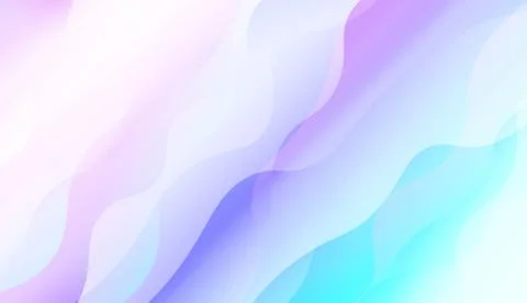 Geometric Pattern With Lines, Wave. Blur Sweet Dreamy Gradient Color Backgrou Stock Illustration