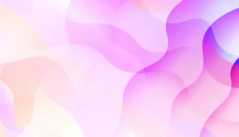 Geometric Pattern With Lines, Wave. Blur Sweet Dreamy Gradient Color Backgrou 스톡 일러스트