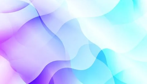 Geometric Pattern With Lines, Wave. Blur Sweet Dreamy Gradient Color Backgrou イラスト素材