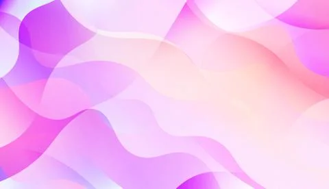 Geometric Pattern With Lines, Wave. Blur Sweet Dreamy Gradient Color Backgrou イラスト素材