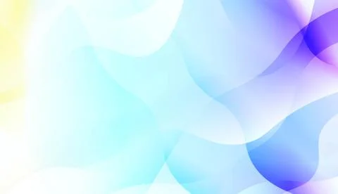 Geometric Pattern With Lines, Wave. Blur Sweet Dreamy Gradient Color Backgrou Stock Illustration