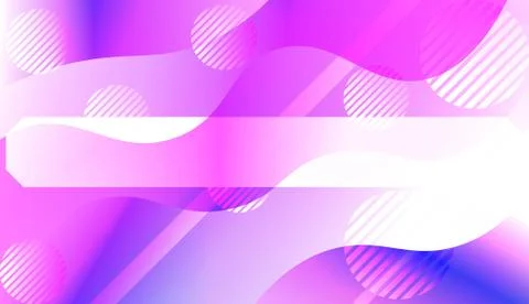 Geometric Pattern With Lines, Wave. Fluid shapes composition. For Business Pr Stock Illustration