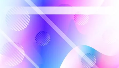 Geometric Pattern With Lines, Wave. Fluid shapes composition. For Business Pr Stock Illustration