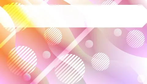 Geometric Pattern With Lines, Wave. For Flyer, Brochure, Booklet And Websites Stock Illustration