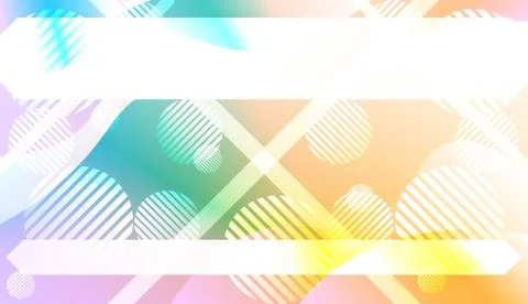 Geometric Pattern With Lines, Wave. For Flyer, Brochure, Booklet And Websites Stock Illustration