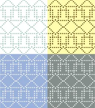 Geometric pattern of lines on a white background. Stock Illustration