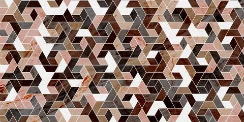 Geometric pattern luxury background with marble texture Illustrazione stock