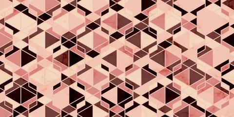Geometric pattern luxury of pink background Stock Illustration
