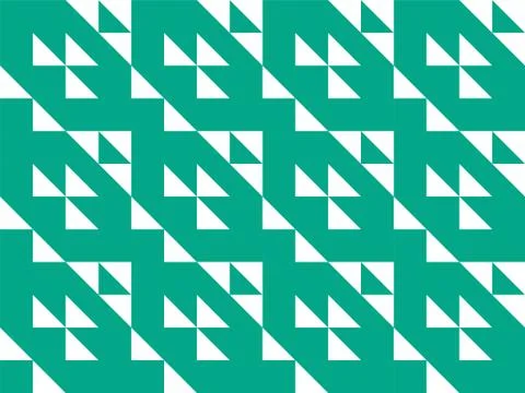 Geometric pattern mosaic of triangles, print for branding, textiles, kids des Stock Illustration